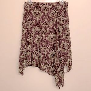 Vintage Asymmetrical Skirt